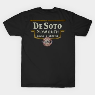 Desoto Plymouth sales service T-Shirt